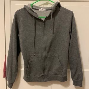 Tillys Gray Zip Up